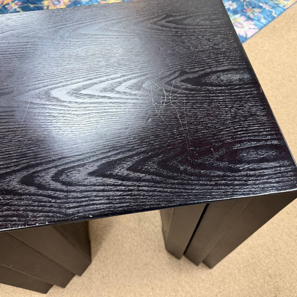 Set/3 Solid Wood Nesting Tables