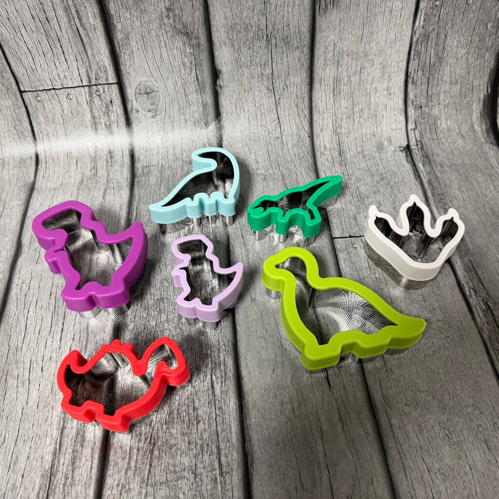 Set/7 Dinosaur Cookie Cutters