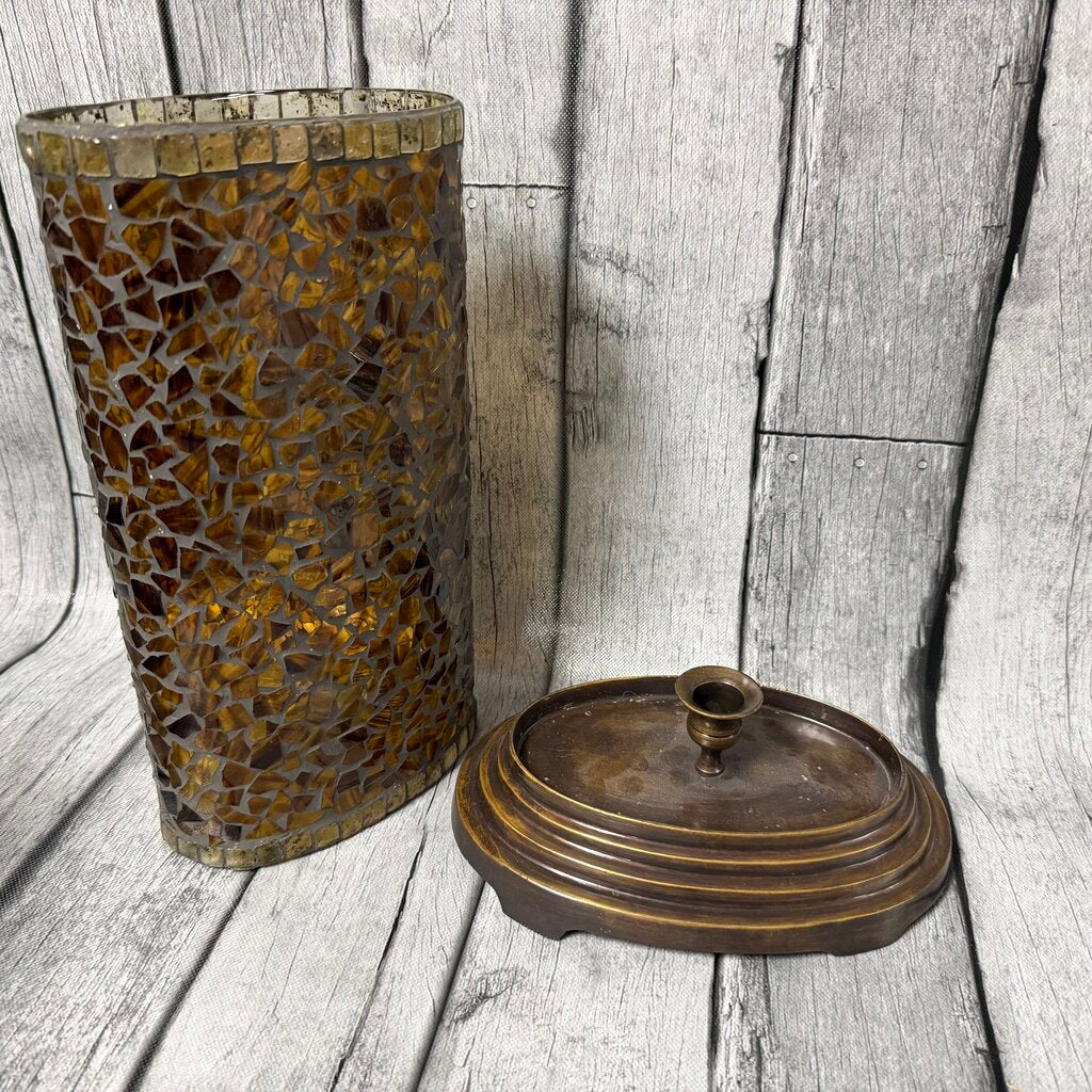 Mosaic Candle Holder