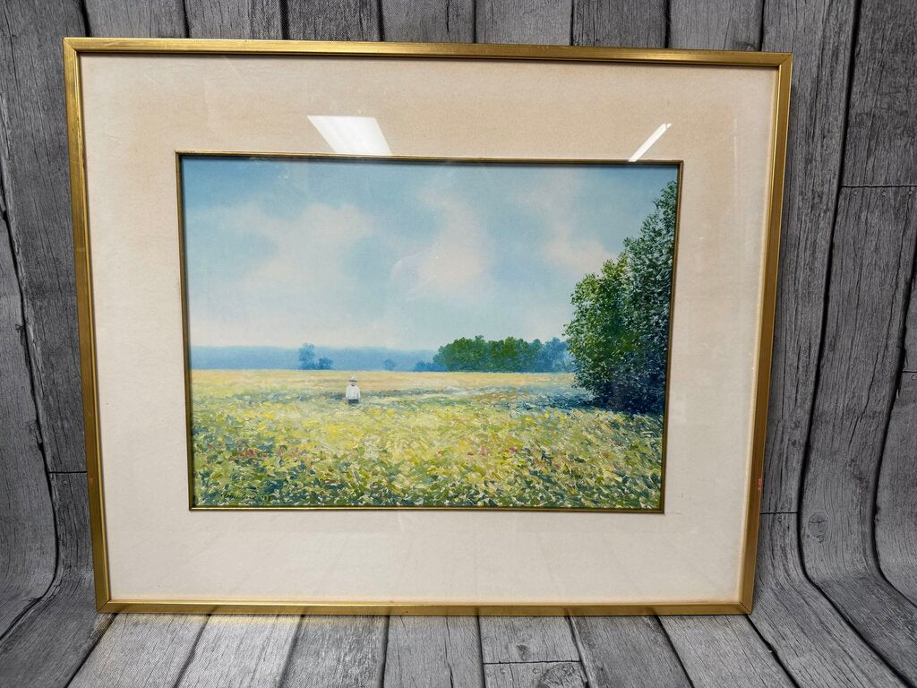 "The Meadow Walker" Signed Print