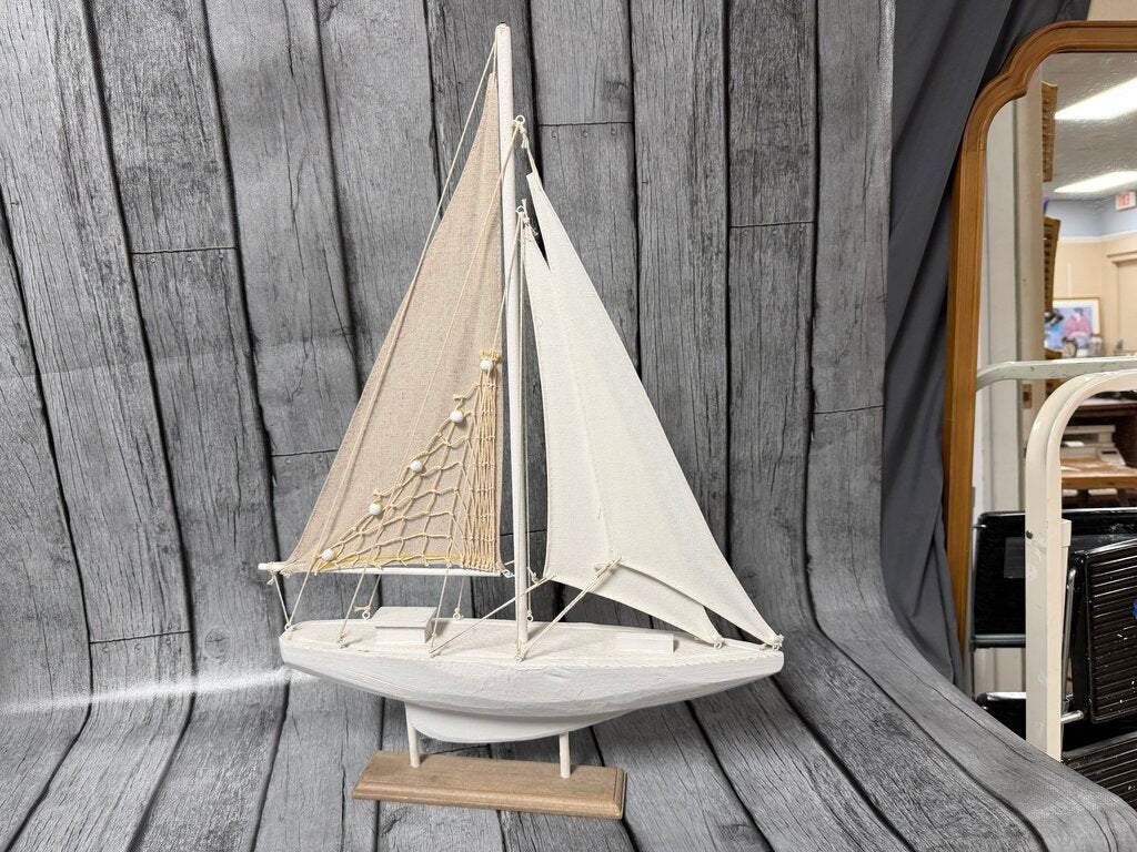 Wood Sailboat