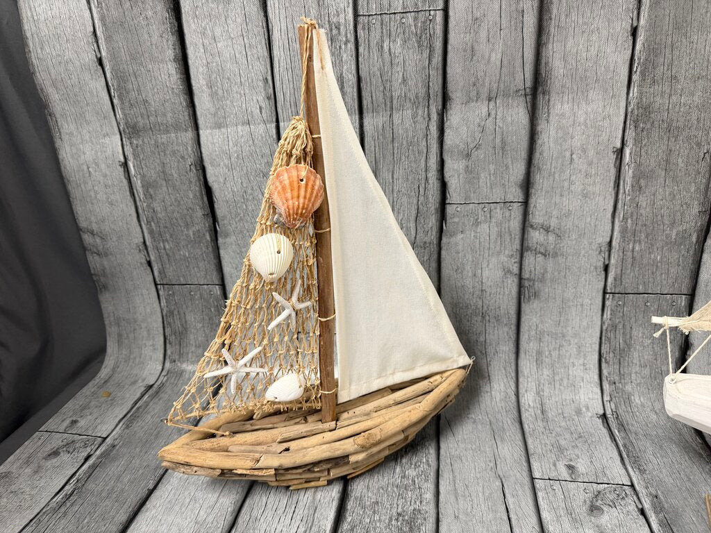 Driftwood Sailboat
