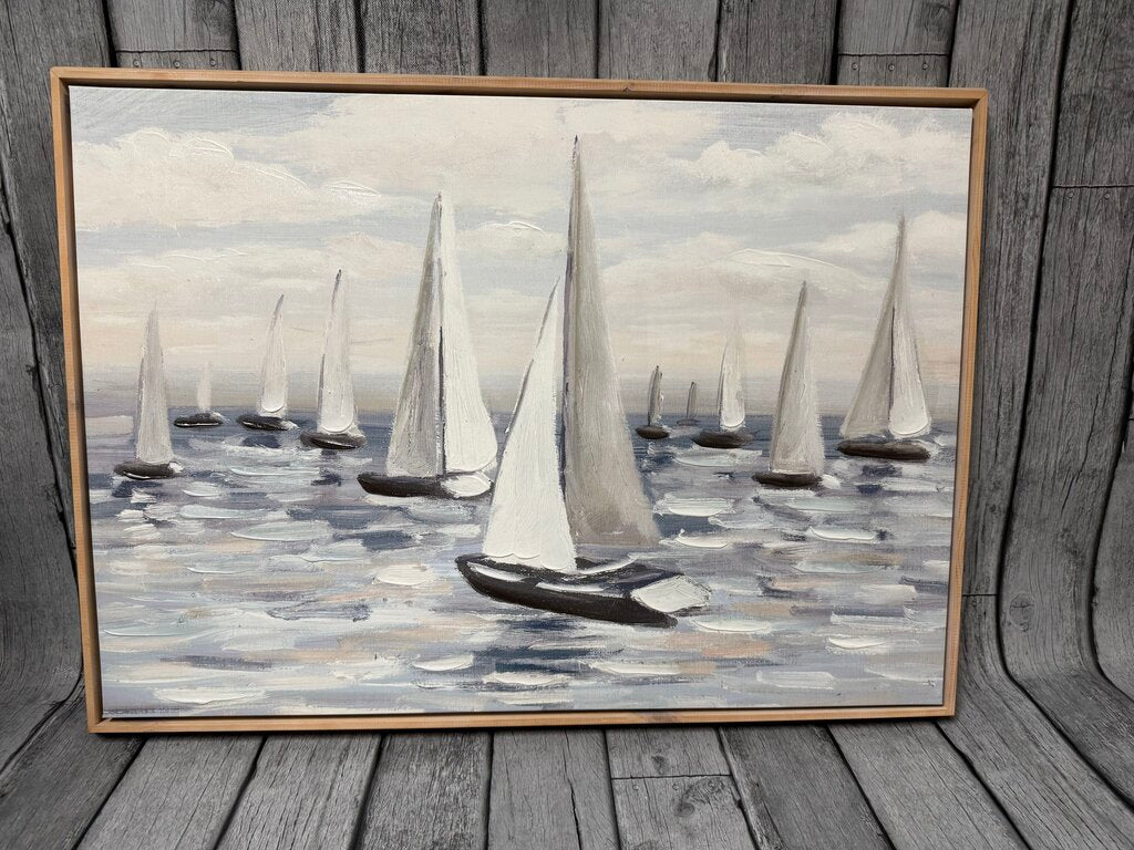 Sailboats Canvas