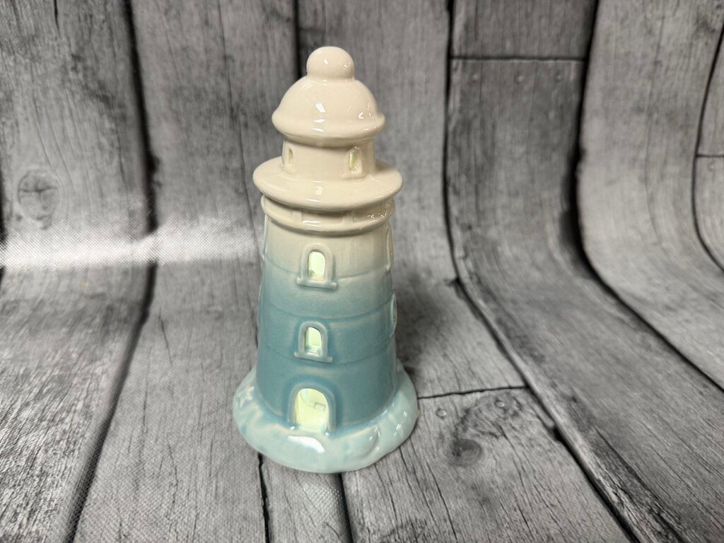 Lighted Ceramic Lighthouse