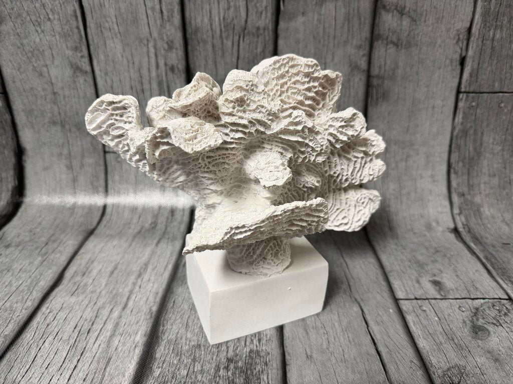 Resin Coral on Stand
