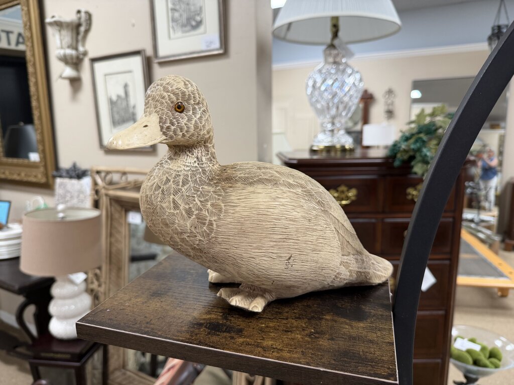 Resin Duck Figure