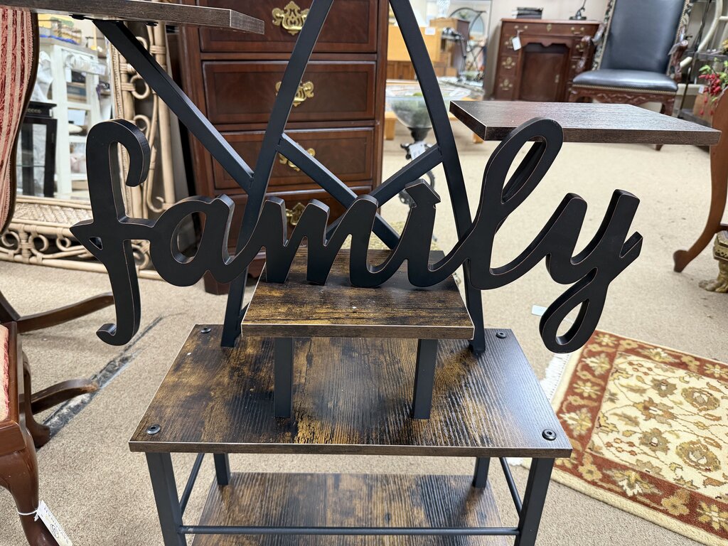 Family Word Art Sign