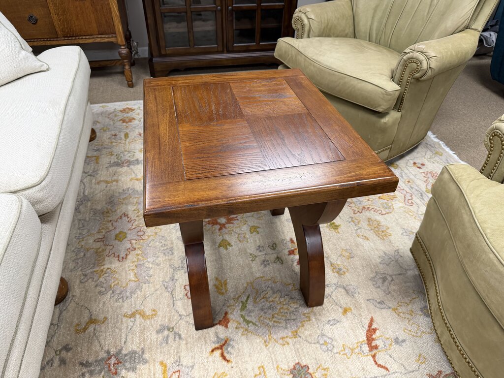 Wood Side Table