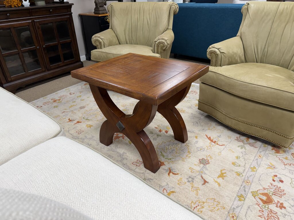 Wood Side Table