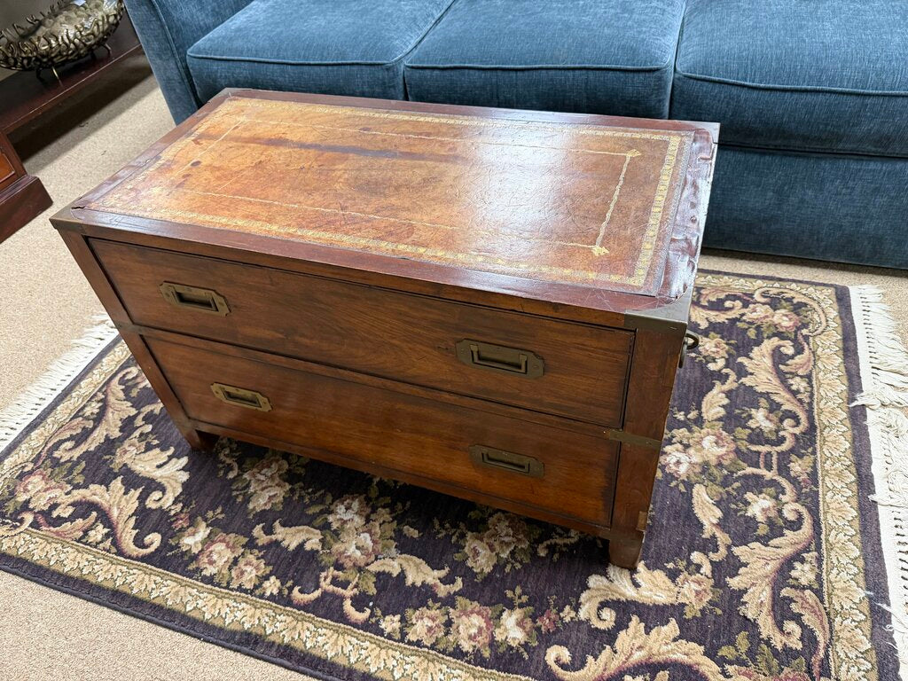 Vintage 2-Dr. Campaign Style Chest