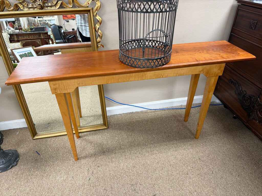 Wood Console Table