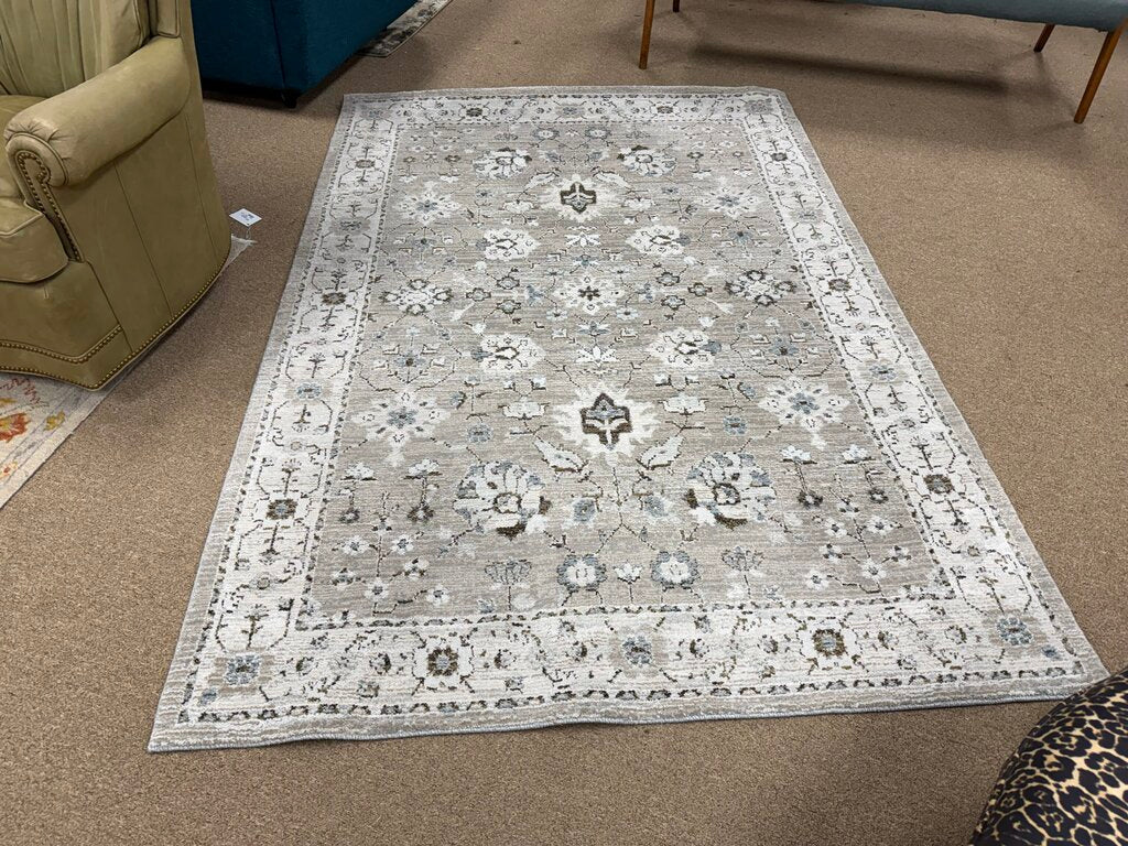 "Andorra" Floral Poly Area Rug