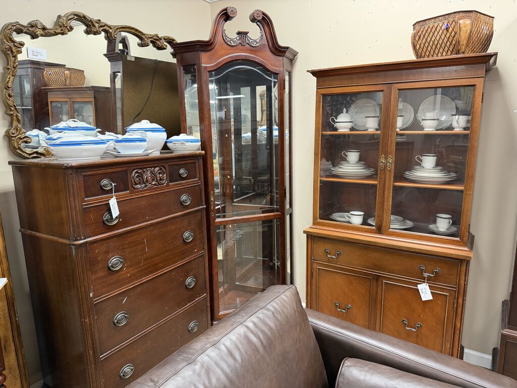 Corner Glass Display Cabinet