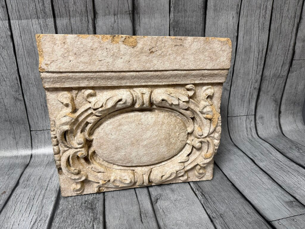 Cast Cement Relief Panel