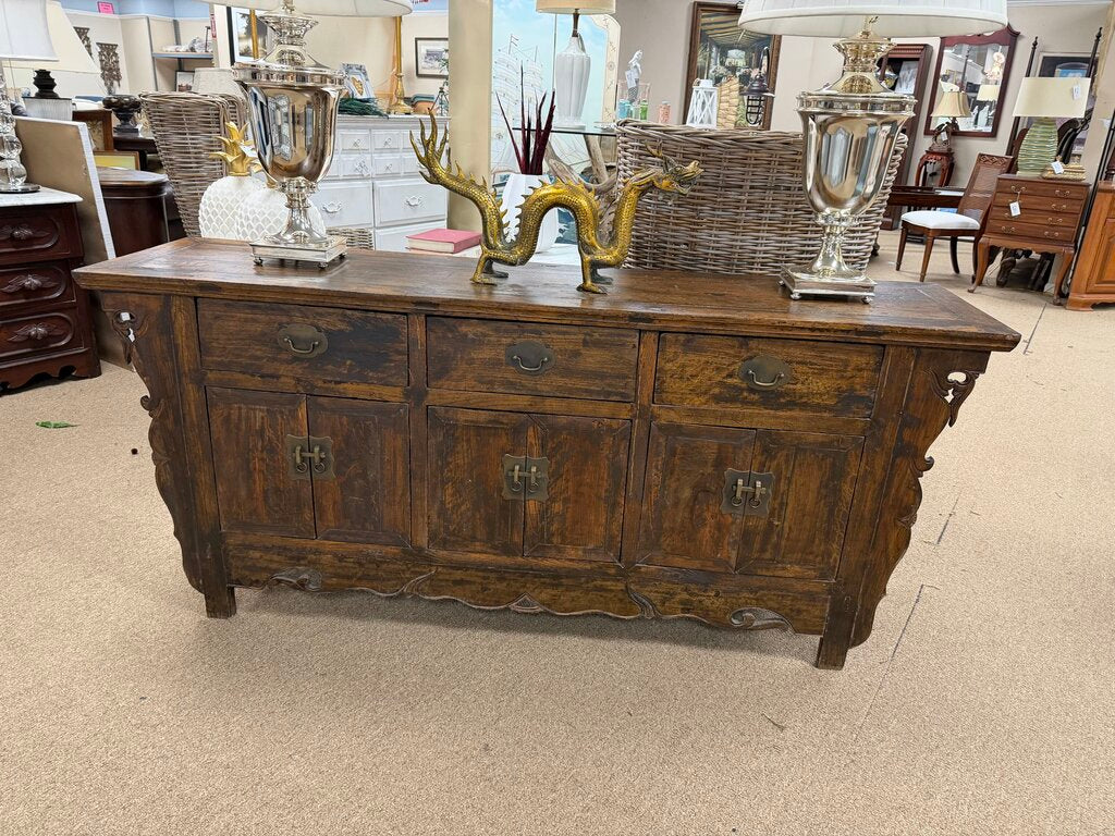 Mid Century Asian Inspired Sideboard/Buffet