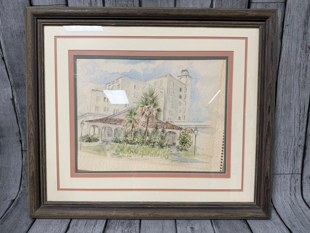 Sheraton Savannah Original Drawing
