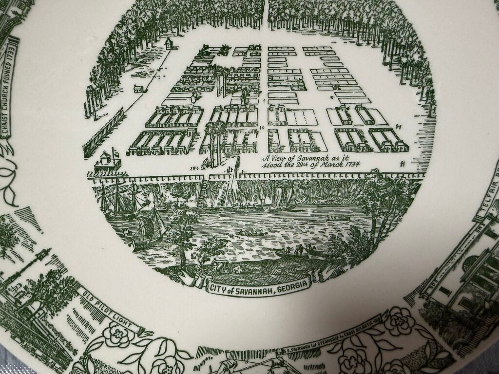 Commemorative Savannah Plate