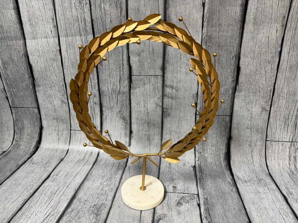 Olive Branch Wreath on Stand