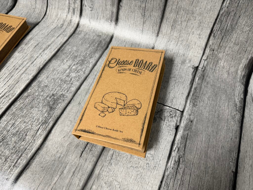 *NEW* 3-pc Cheese Knife Set in Box