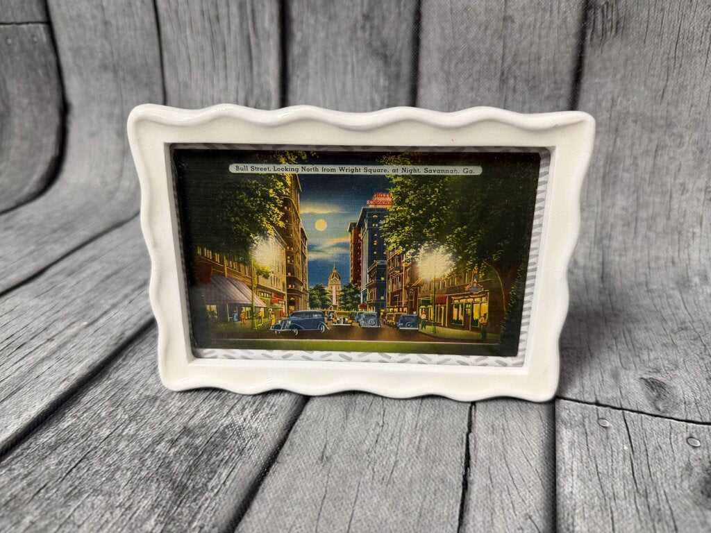 White Metal Picture Frame