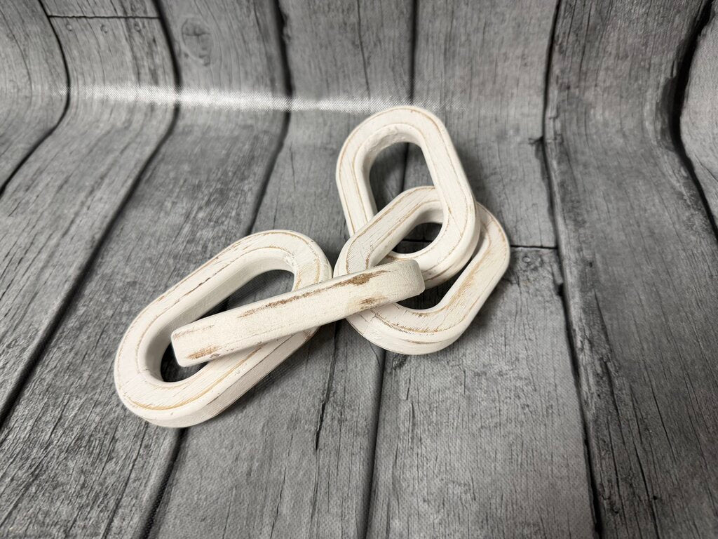 Decorative Wood Chain Links