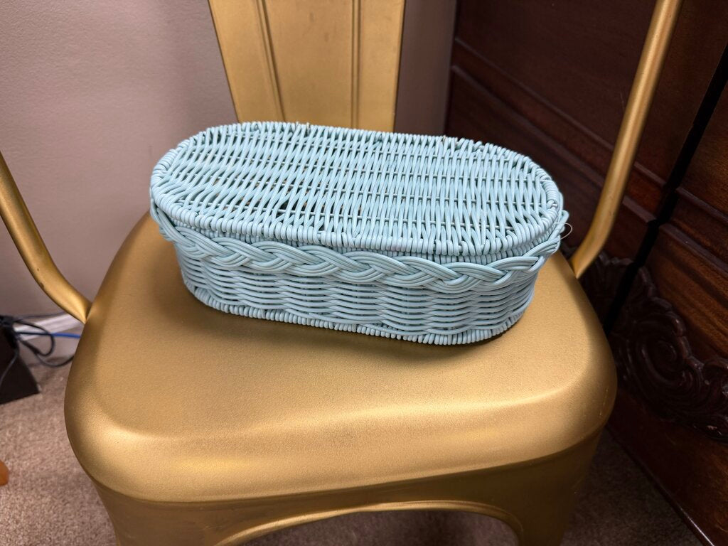 Wicker Look Storage Box