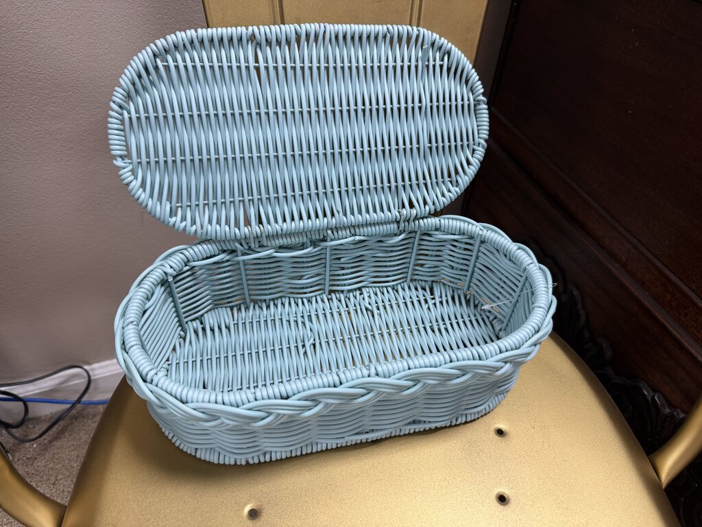 Wicker Look Storage Box