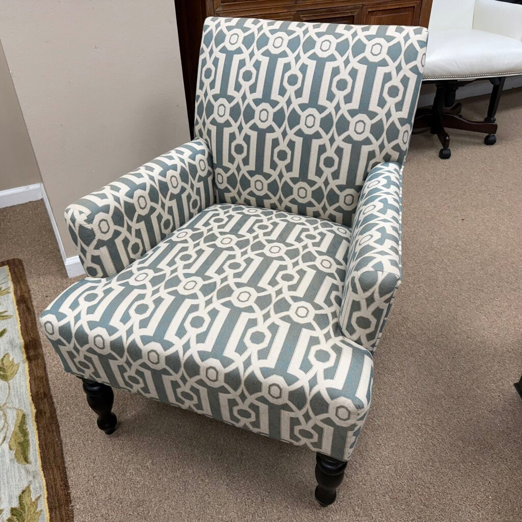 Patterned Accent Chair