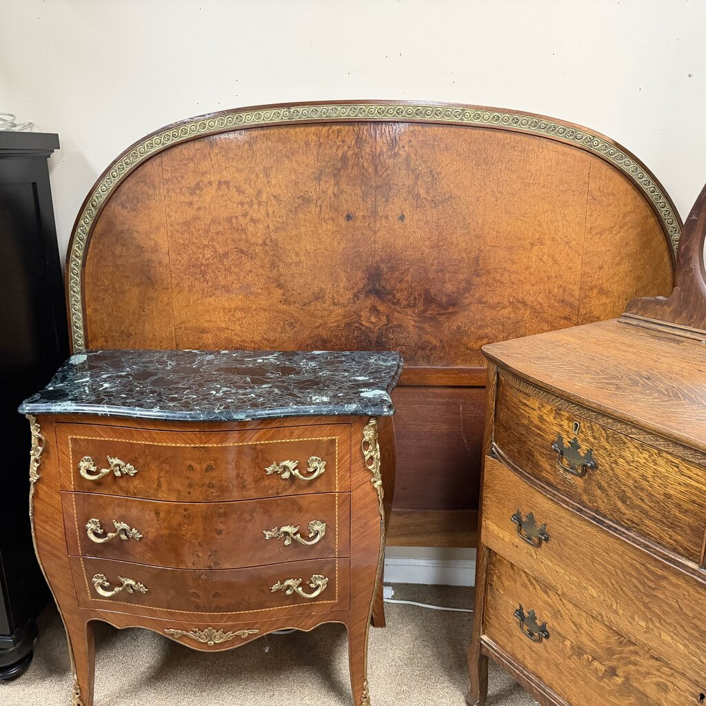 Antique Wood Headboard