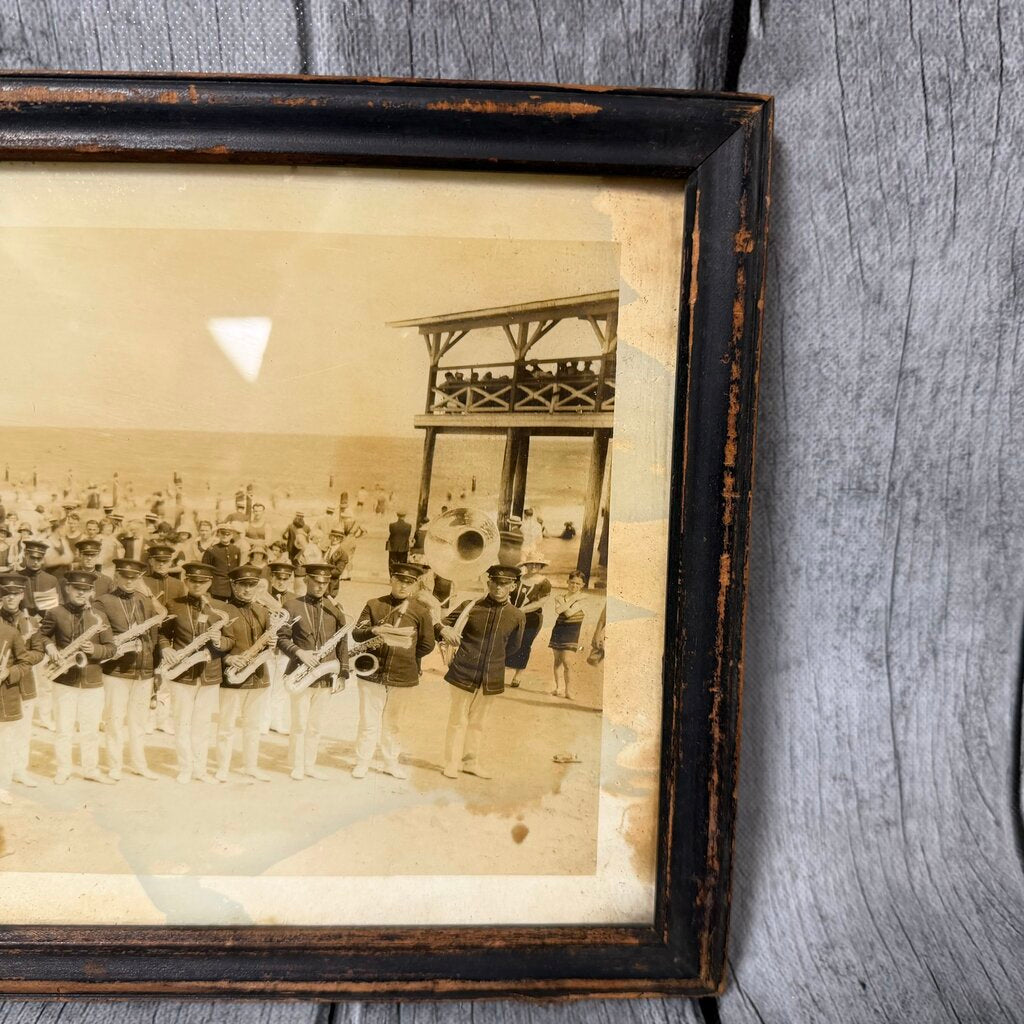 Antique Photo Central of Georgia Railway Shopmen Band