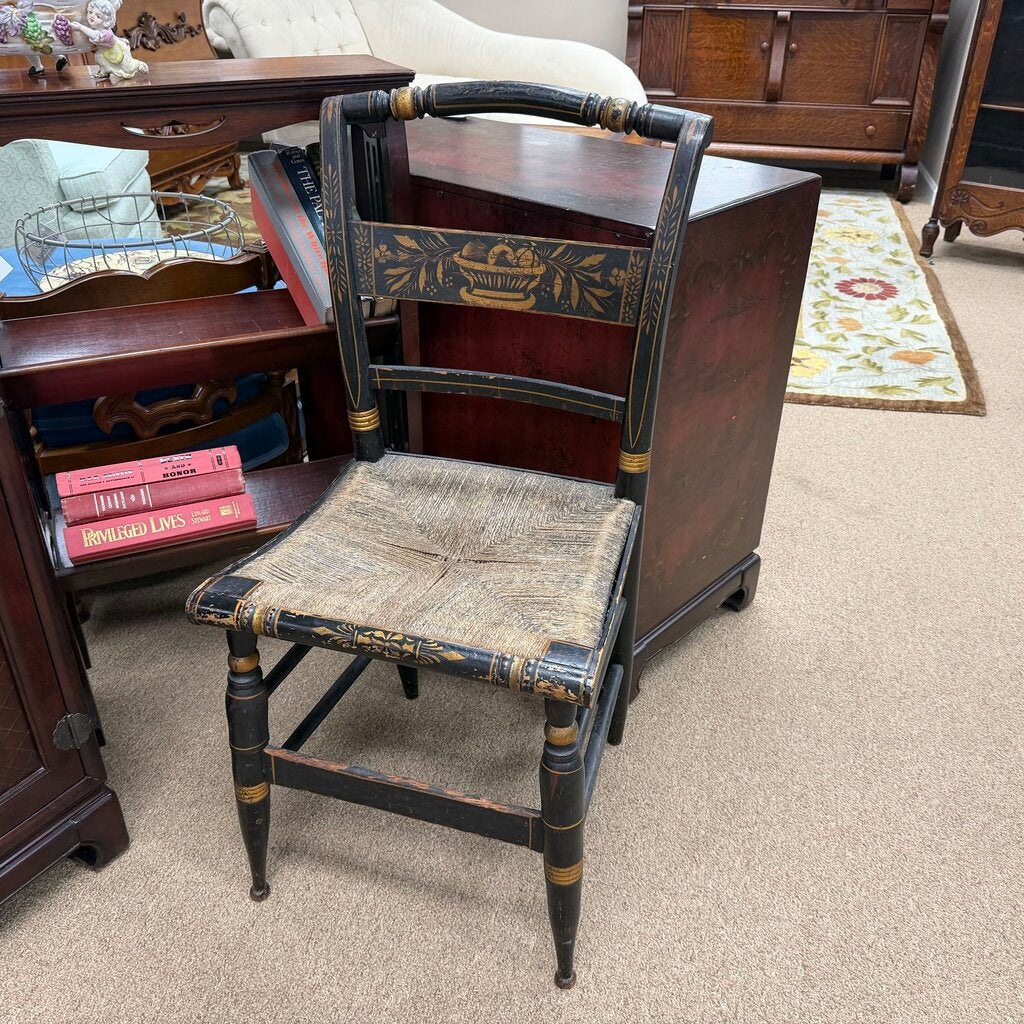 19th Century Hitchcock-Style Side Chair