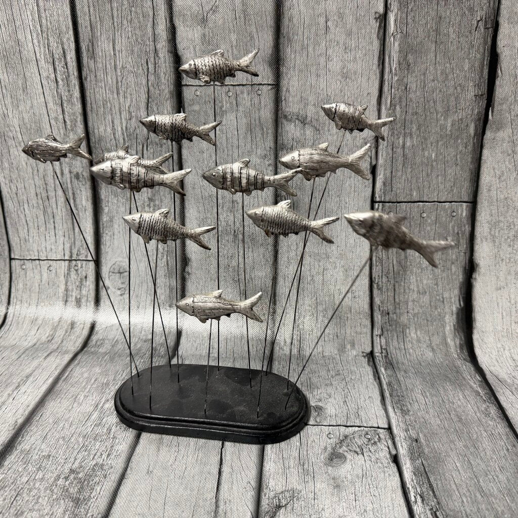 Metal Fish on Base
