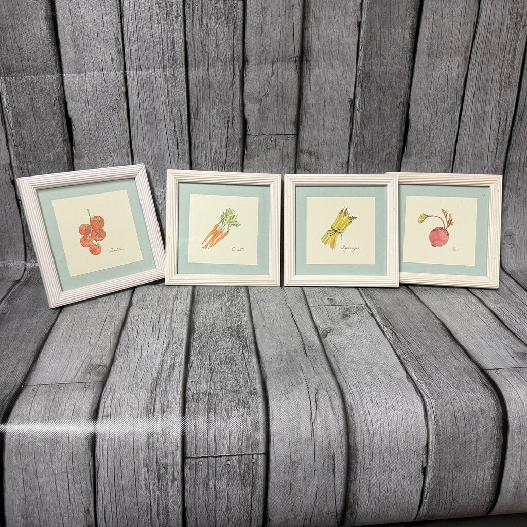 Set/4 Farm Stand Friends Original Art