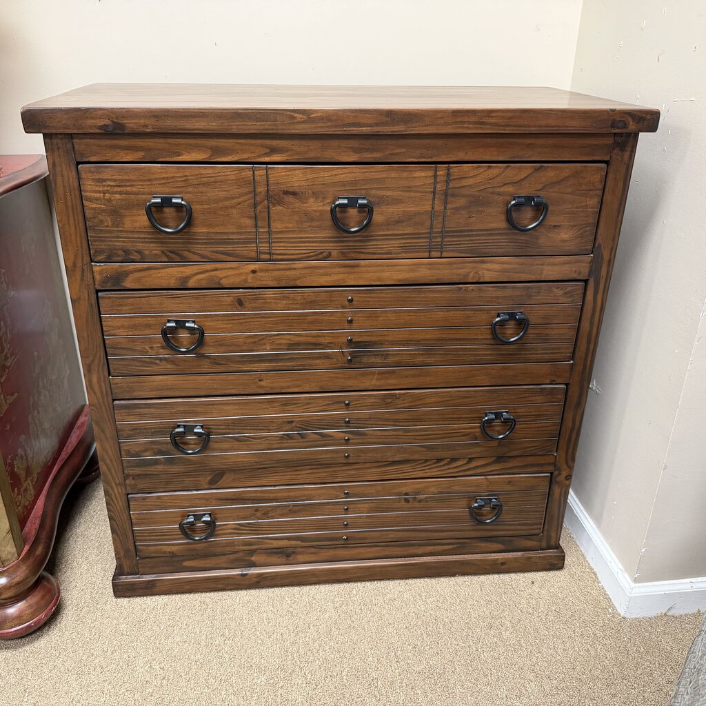 4-Dr. Wood Chest