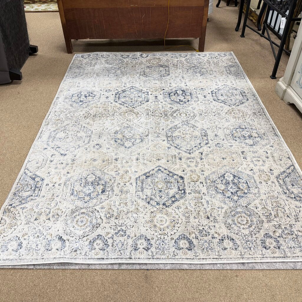 Indigo Poly Area Rug