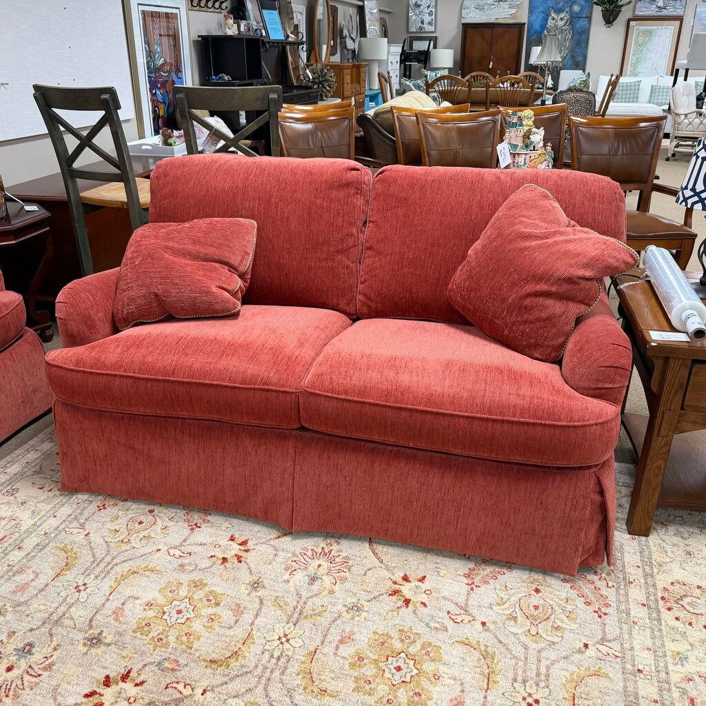 Rust Loveseat