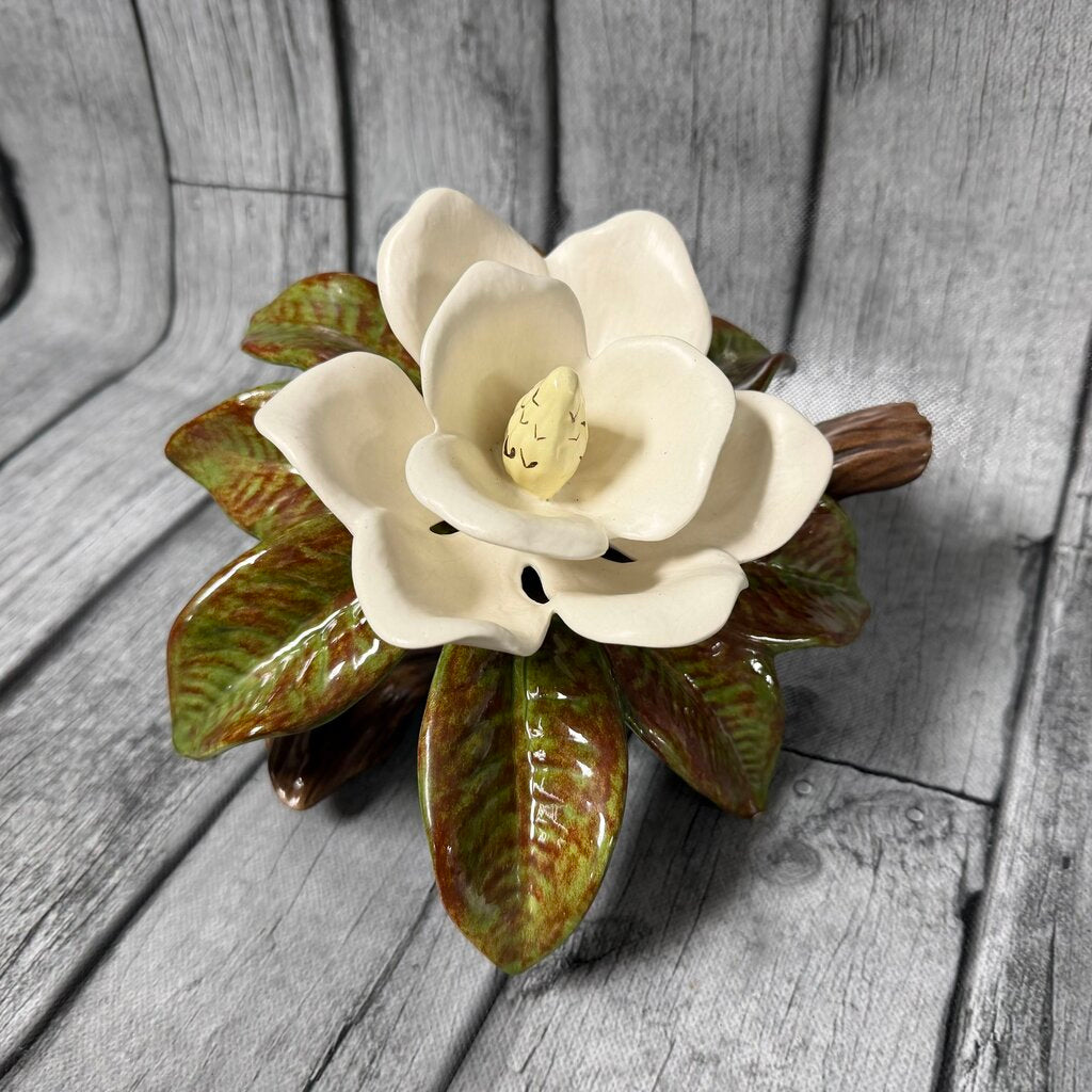 Ceramic Magnolia Flower