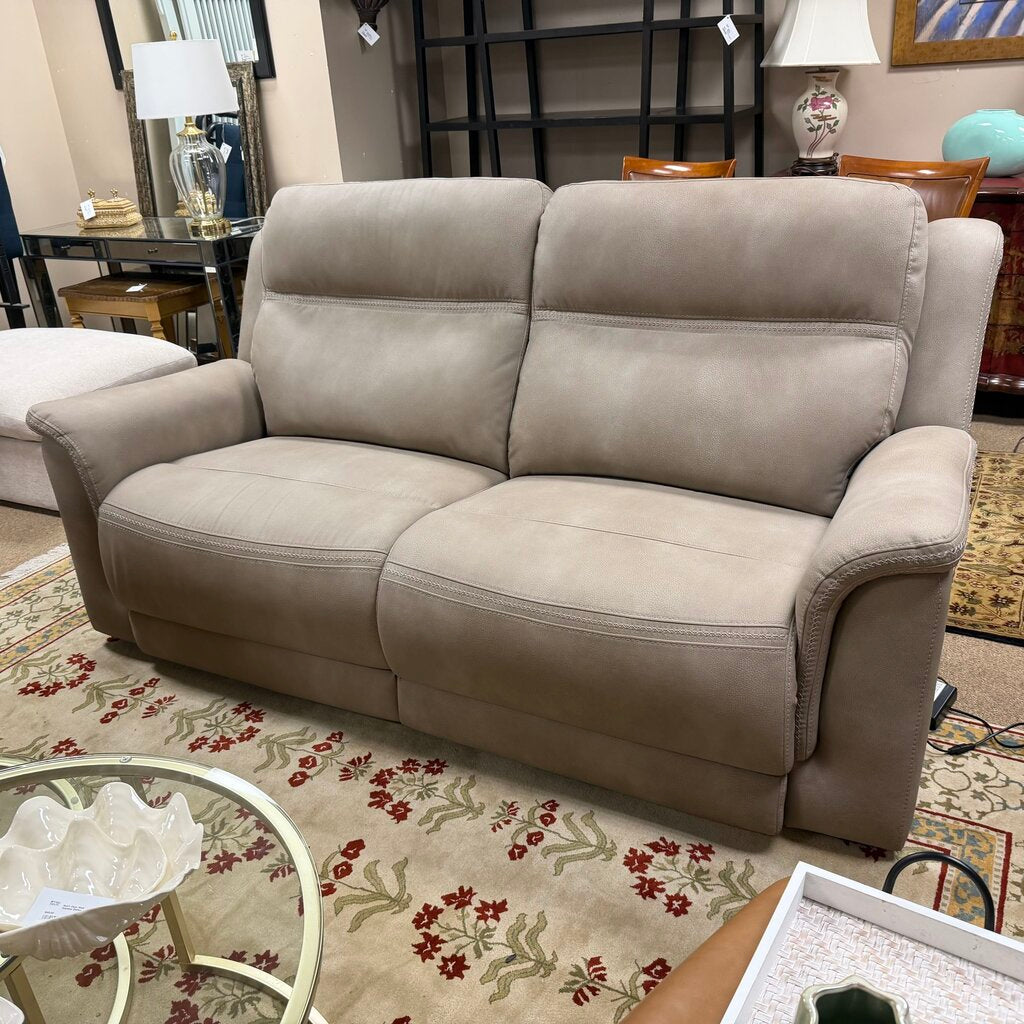 Leather Reclining Sofa
