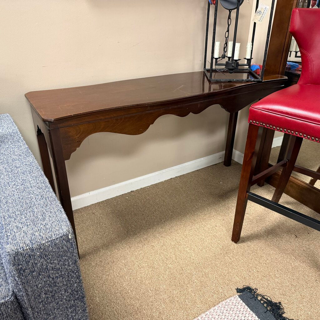 Wood Console Table