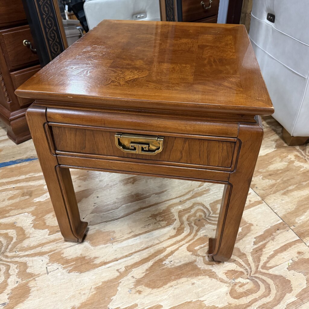Asian Ming Style 1-Dr Side Table