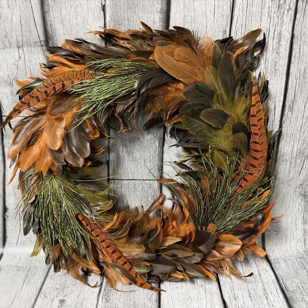 Feather Wreath