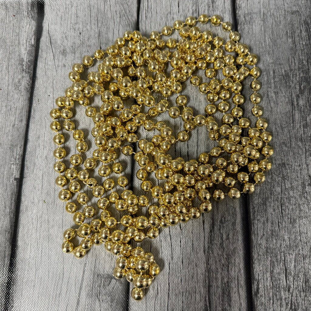 10' Gold Bead Garland