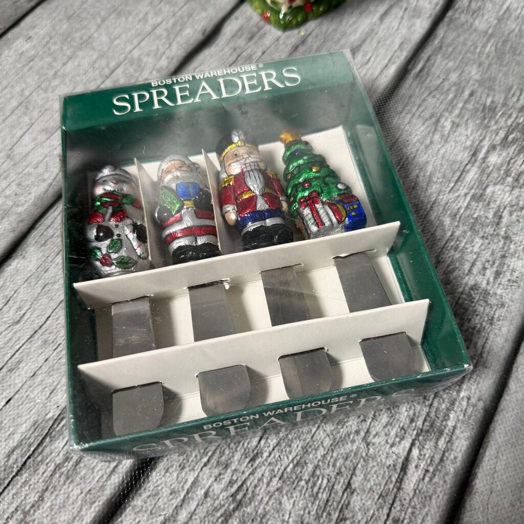 Set/4 Christmas Spreaders