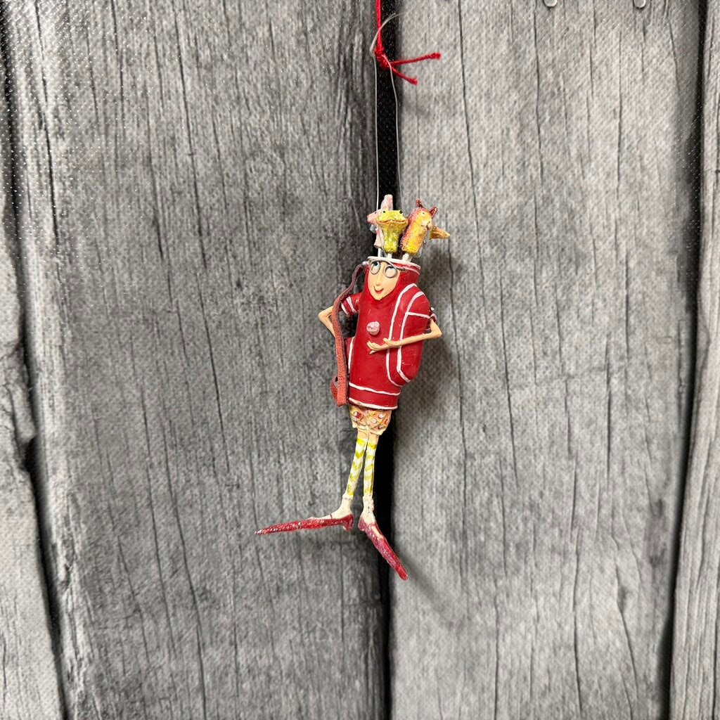 Christmas Krinkles Golf Bag Person Ornament
