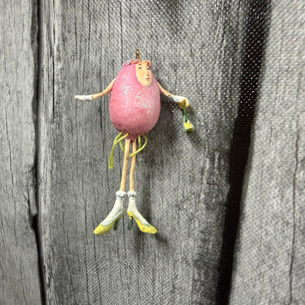 Krinkles Mini Egg Person Ornament