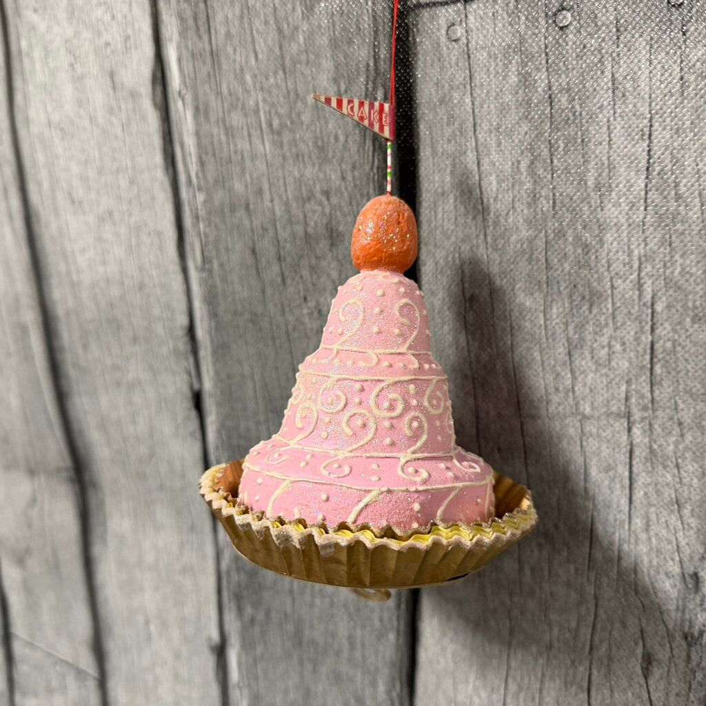 Glitterville Cake Tree Topper
