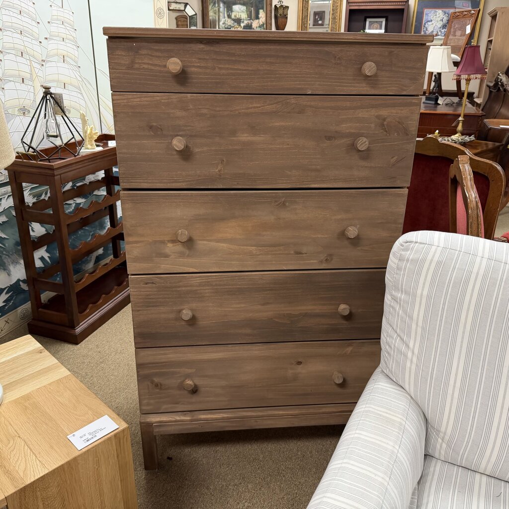 Wood Chest of Drawers