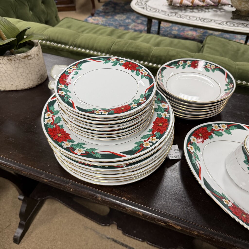 Christmas China - 41 pcs