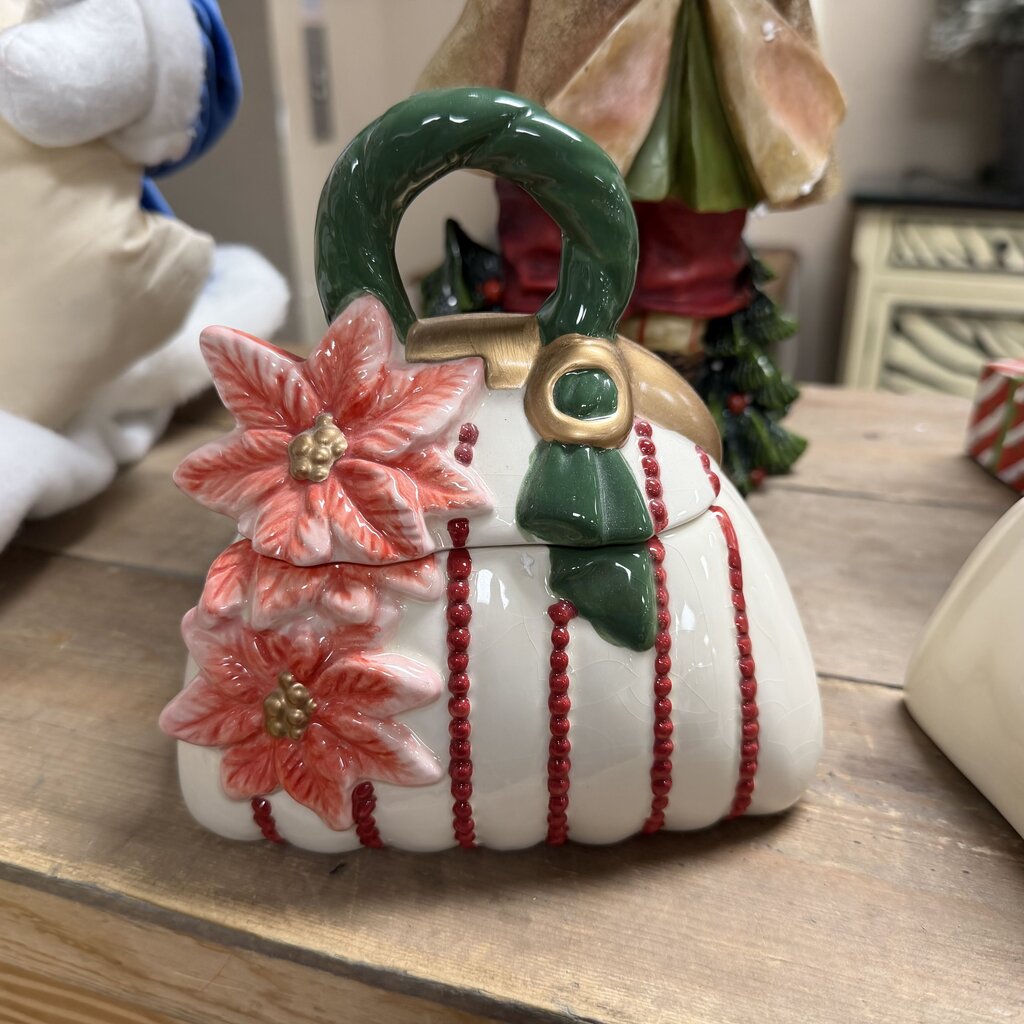 Vintage David's Cookies Handbag Cookie Jar