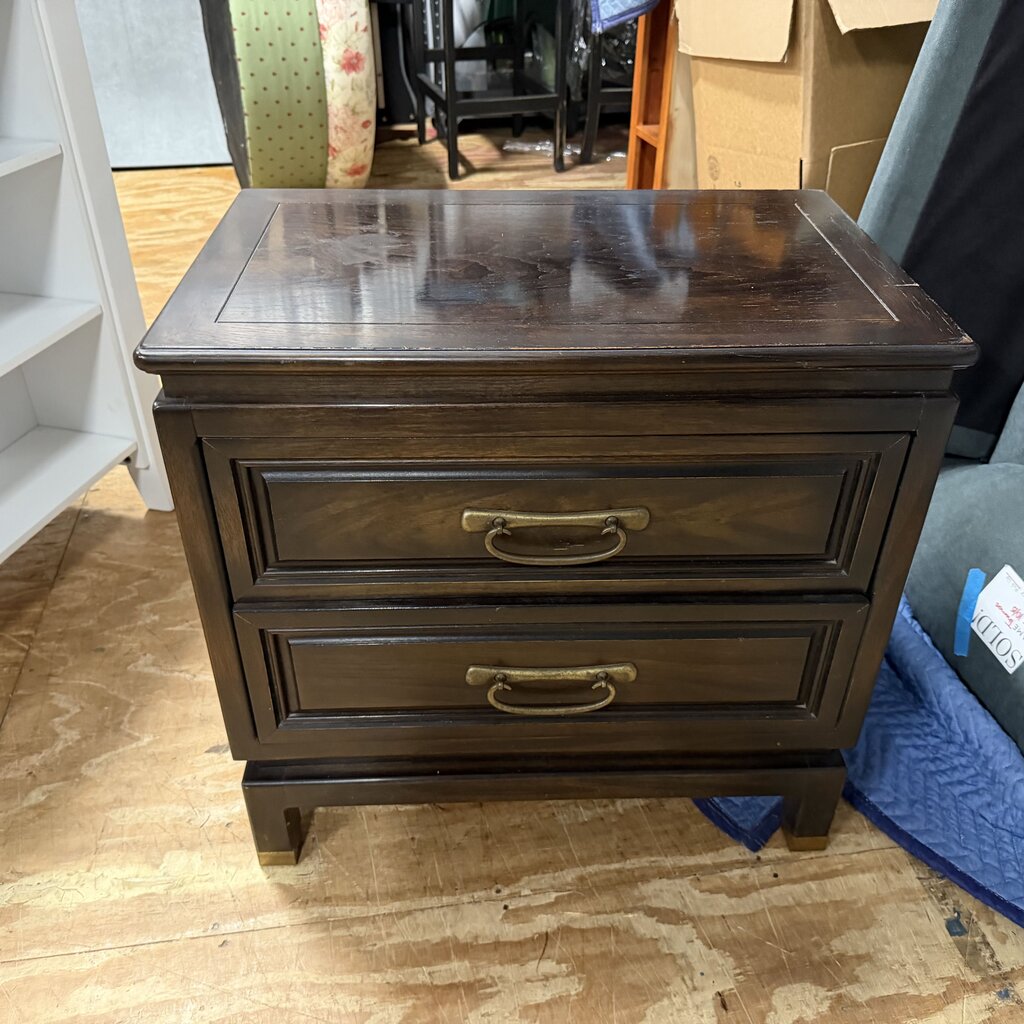 Wood Nightstand
